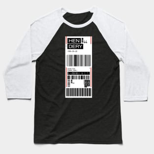 NCT's HENDERY's TAG - RESONANCE Baseball T-Shirt